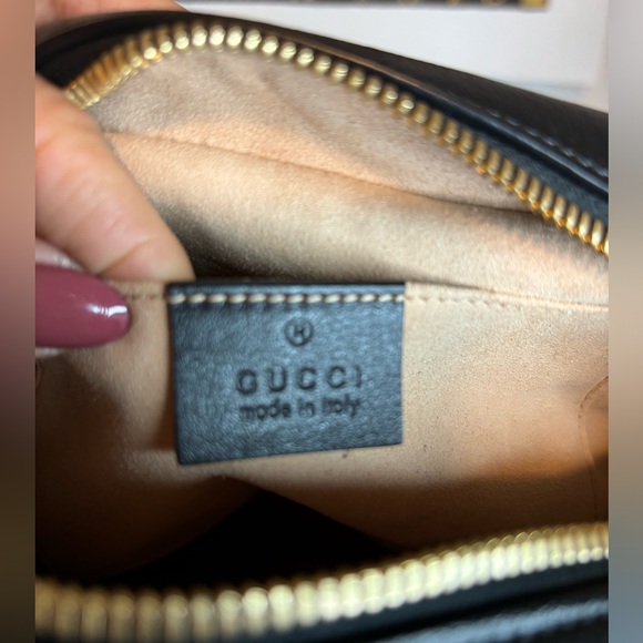 🤎✨SOLD✨🤎 Gucci GG Marmont Quilted Camera Crossbody Bag - Picture 8 of 9